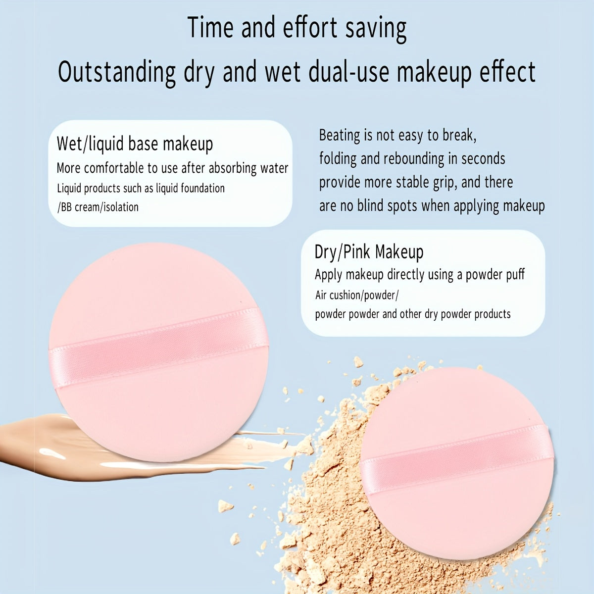 Popular Choice 20/21/40pcs of pink makeup kit, the set includes a multi-size soft brush, a variety of makeup eggs, a portable large-capacity travel makeup bag, and a full set of pink 2025 Internet celebrity makeup brushes