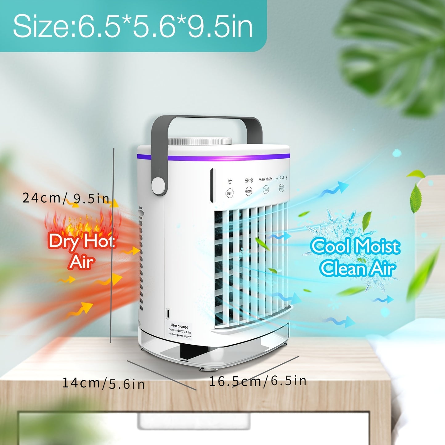 4 Gear Speed Portable Air Conditioner
