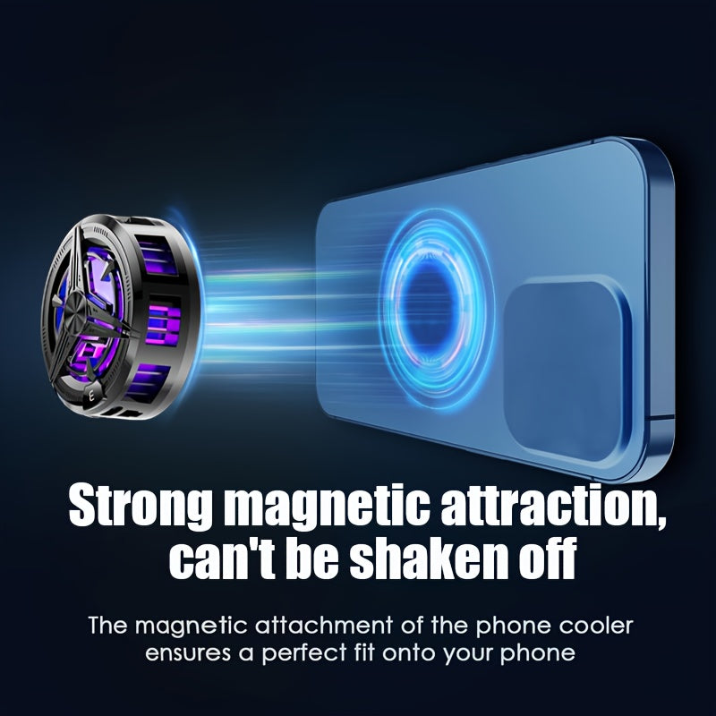 Magnetic Phone Cooler – Chip Cooling, Portable, Battery-Free Gaming