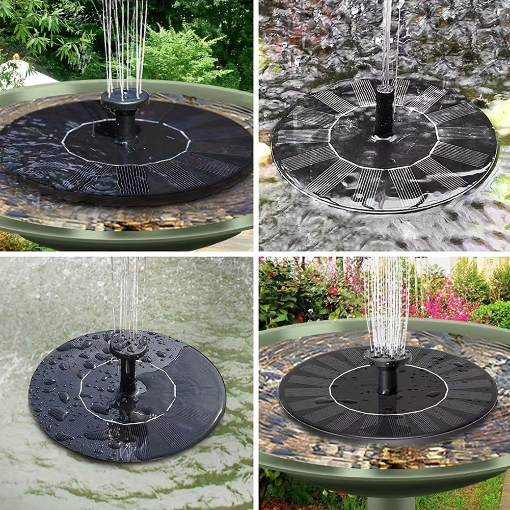 1.5W Solar Fountain Pump with 6 Nozzles