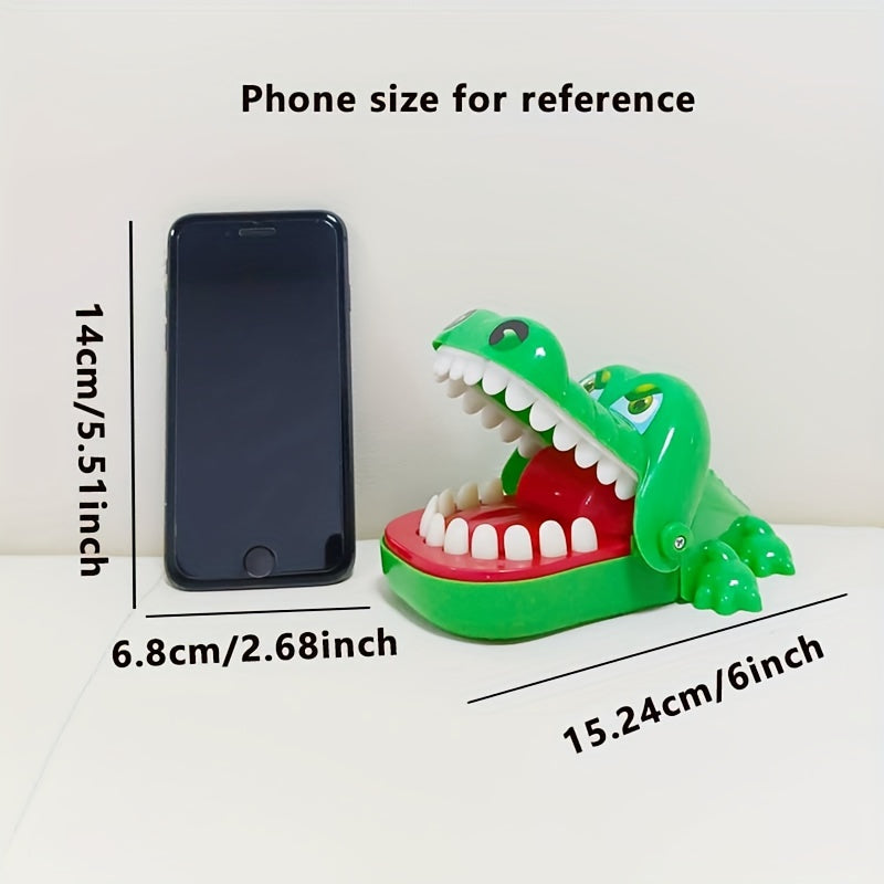 Fun Interactive Teeth-Pulling Game - Crocodile Finger Biting Toy for Youngsters 3+ - Perfect Party & Christmas Gift