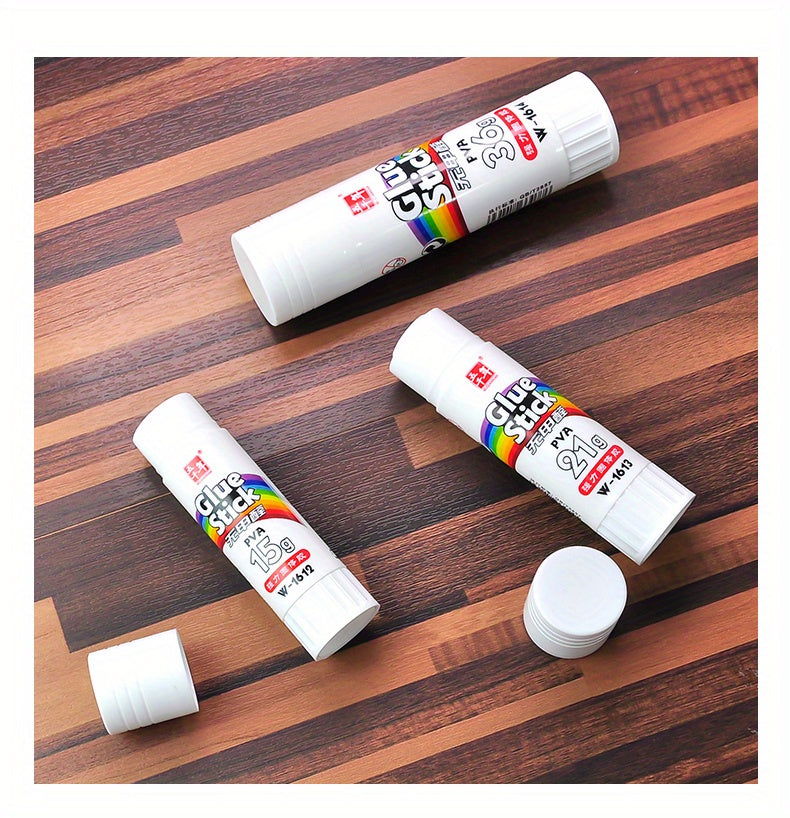 36g Strong Adhesive Glue Stick for Students - Quick-Dry, Non-Toxic, Durable Rubber Glue Stick for Crafts, Office & School Projects - Ideal for Back to School, Office Supplies, Craft Projects, Glue Stick for Crafts, School Pro