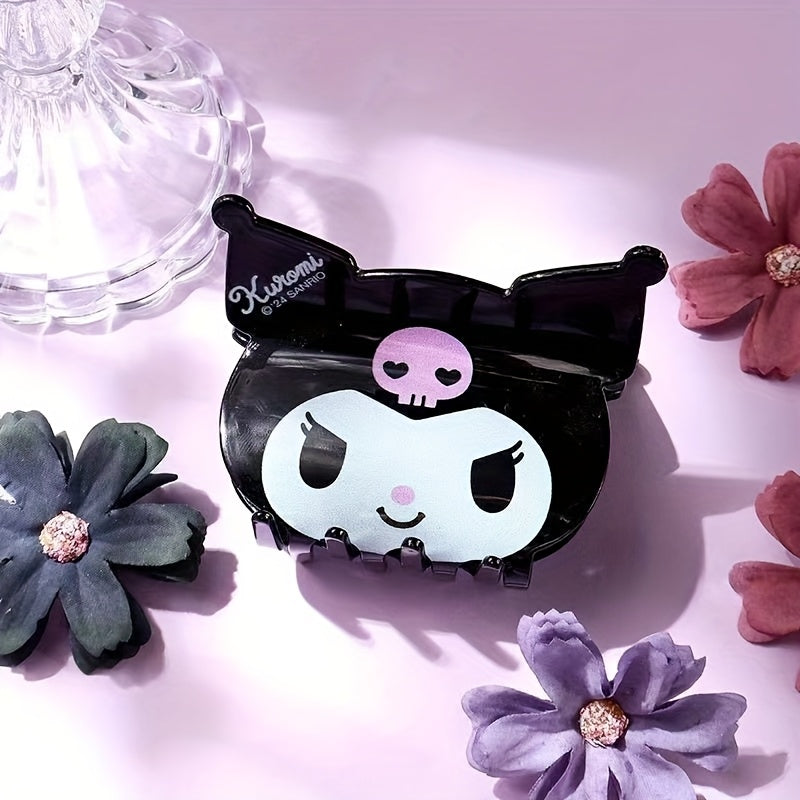 Sanrio Hello Kitty & Friends 3D Hair Claws - Cute, Acrylic Hair Clips for Kuromi, Melody Fans - Perfect Birthday Gifts