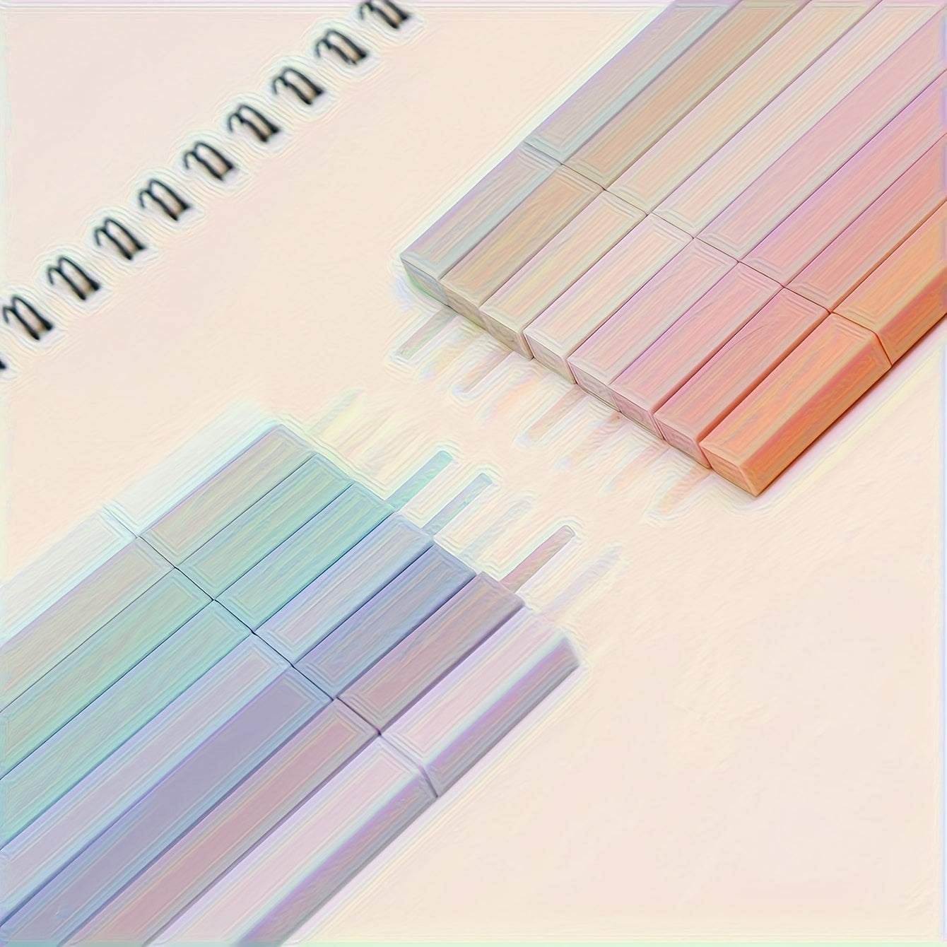 12pcs Pastel Highlighter Set - Non-bleeding, Fringe-Free, Perfect for Journals, School & Office Supplies - Ideal Easter Gift, School Supplies|Pastel Colors|Smudgeproof Ink