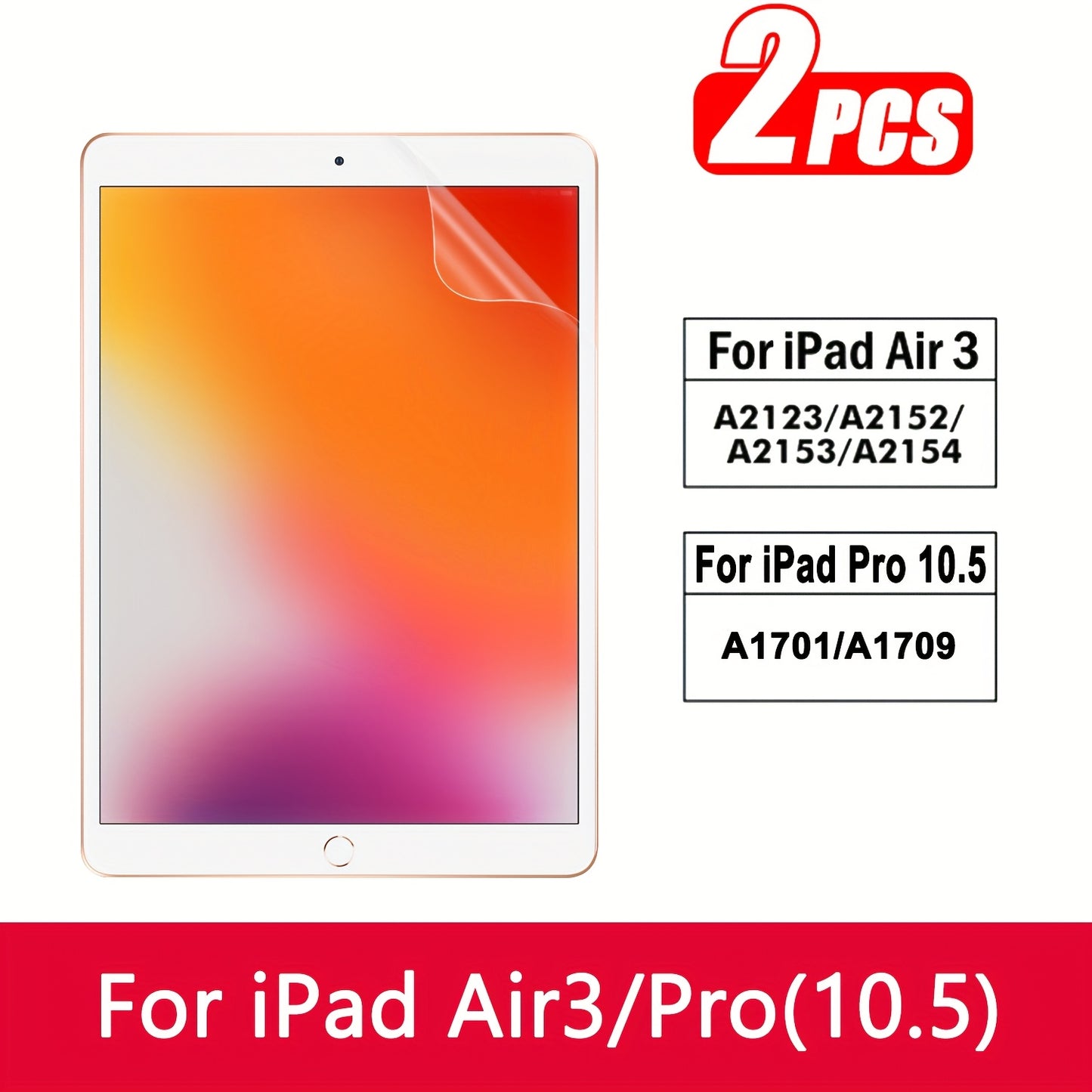 2pcs Frosted Paper Film Screen Protector for iPad Air 13/11 2025, for iPad Pro 13/11 2024, Compatible with 11th/10th/9th/8th/7th/6th/5th, 10.9"/10.2"/9.7 Inch, Air7/Air6/Air5/Air4/Air3/Air2/Air1/Pro 9.7/Pro 10.5 inch mini 7th