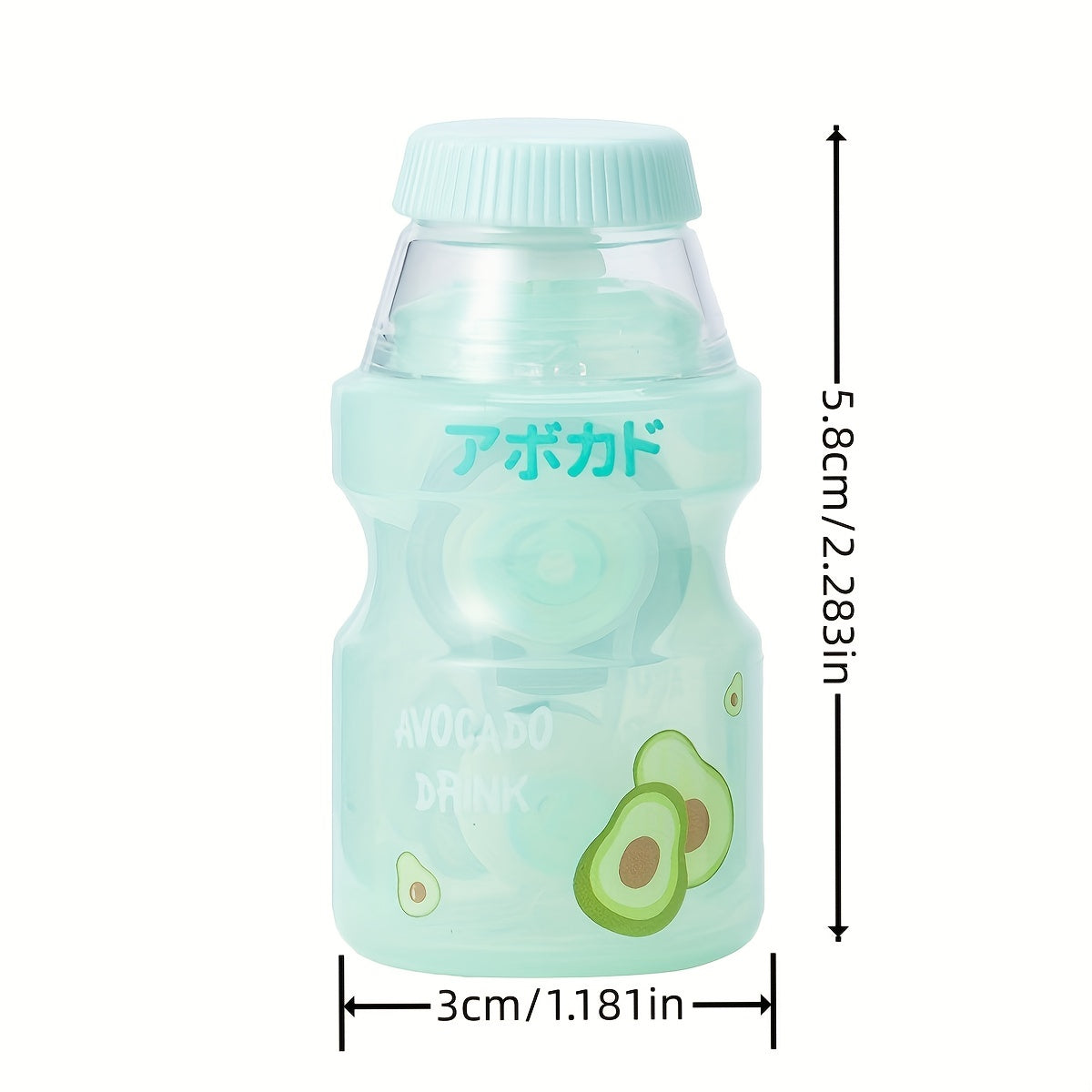 1pc 6m Cute Correction Tape For Students, Creative Bottle Correction Tape, Portable Correction Magnetic Tape