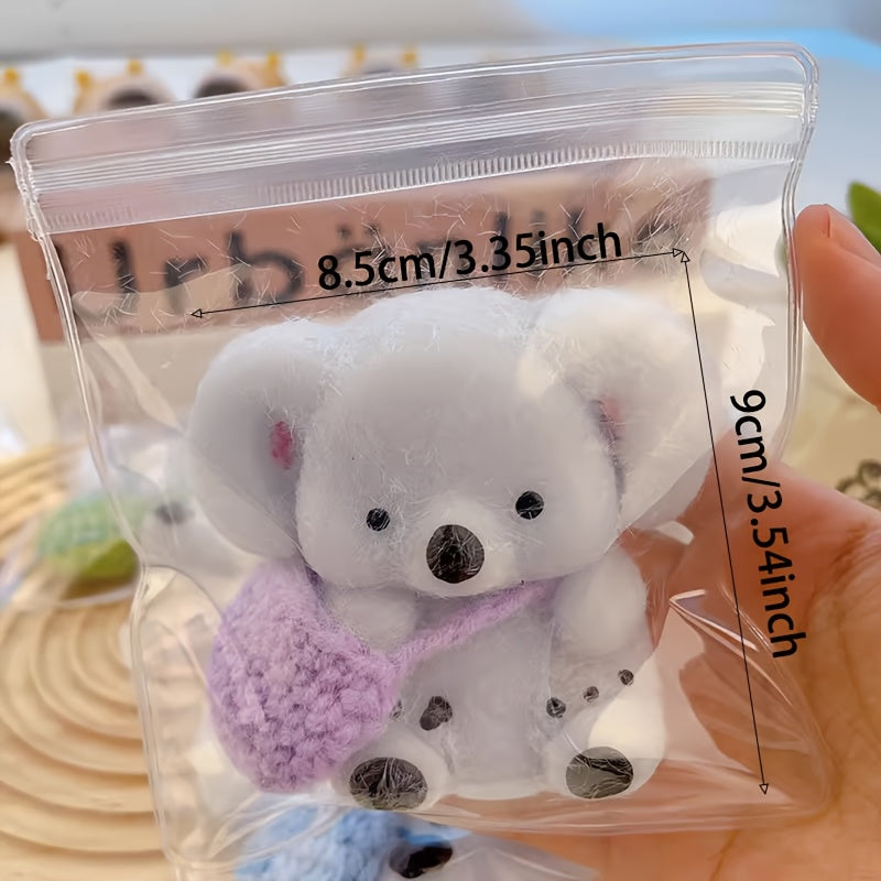 1/2/3/4pcs Cute Koala Squeeze Toy with Slow Rebound, Ideal for Birthday And School Party Gifts (Random Color Backpack)