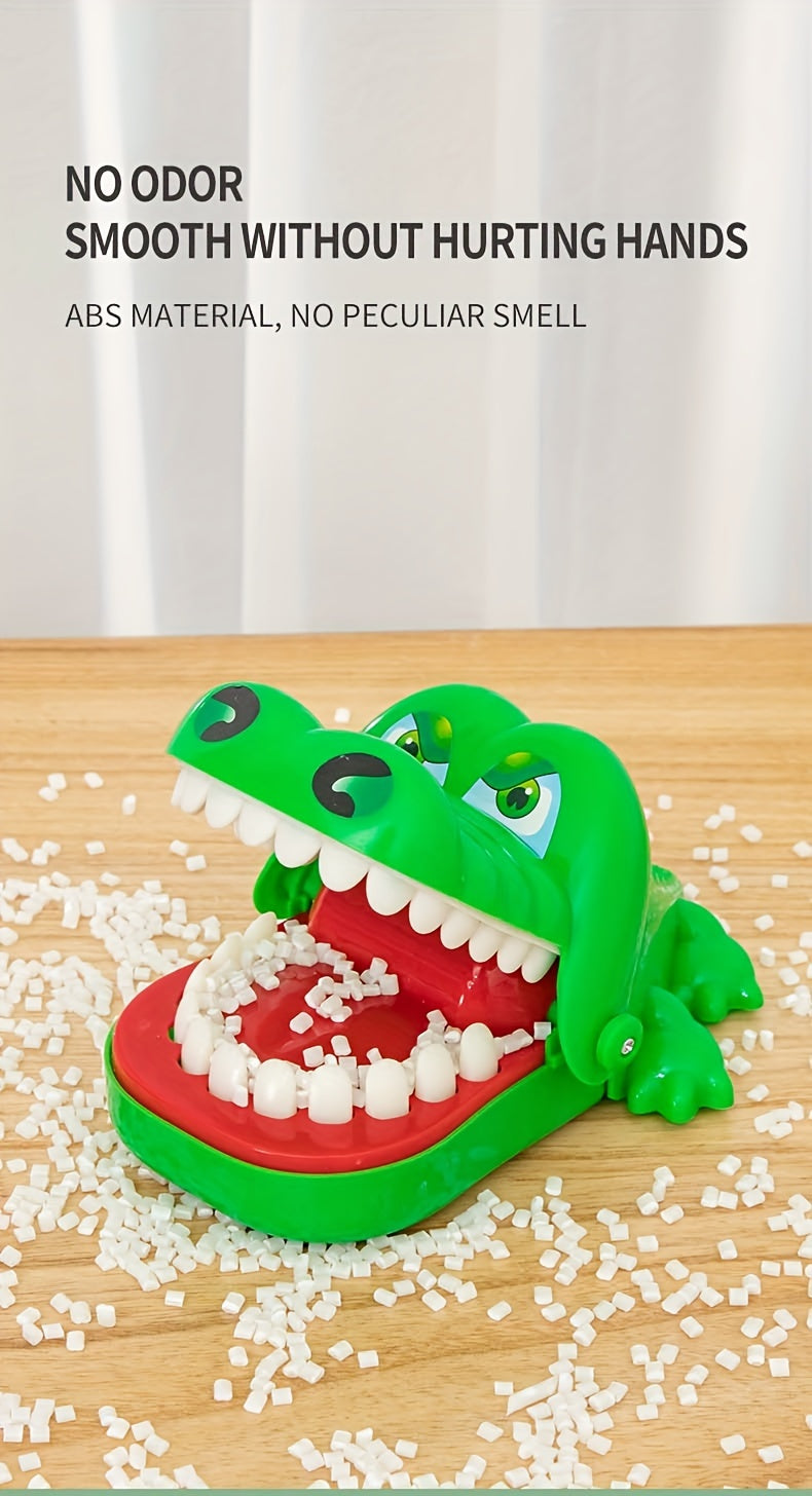 Fun Interactive Teeth-Pulling Game - Crocodile Finger Biting Toy for Youngsters 3+ - Perfect Party & Christmas Gift