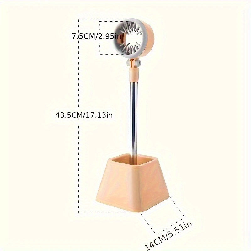 2-Pack Pet Hair Dryer with Heavy-Duty Non-Slip Base, Adjustable Height & Ergonomic Handle - Gentle Blower for Cats and Dogs Post-Bath, Effortless Fur Drying for Stress-Free Grooming