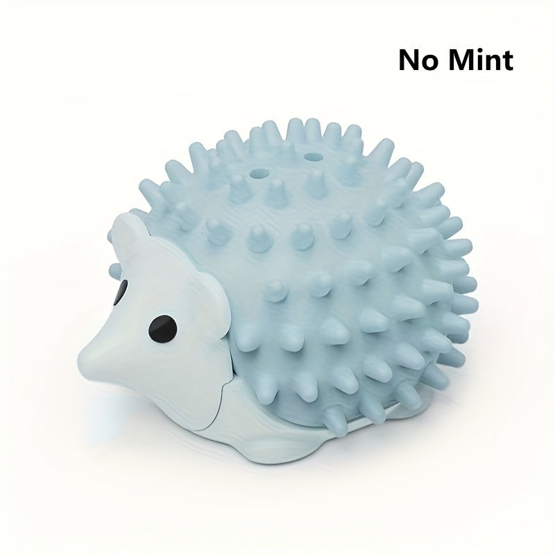 1pc Hedgehog-Shaped Cat Teaser Toy with Durable Scratching Board - Fun Licking & Relaxing Interactive Pet Product for Kittens, Beige, Green, and Light Brown Designs, Plastic Material, No Batteries Needed, Cat Entertainment To