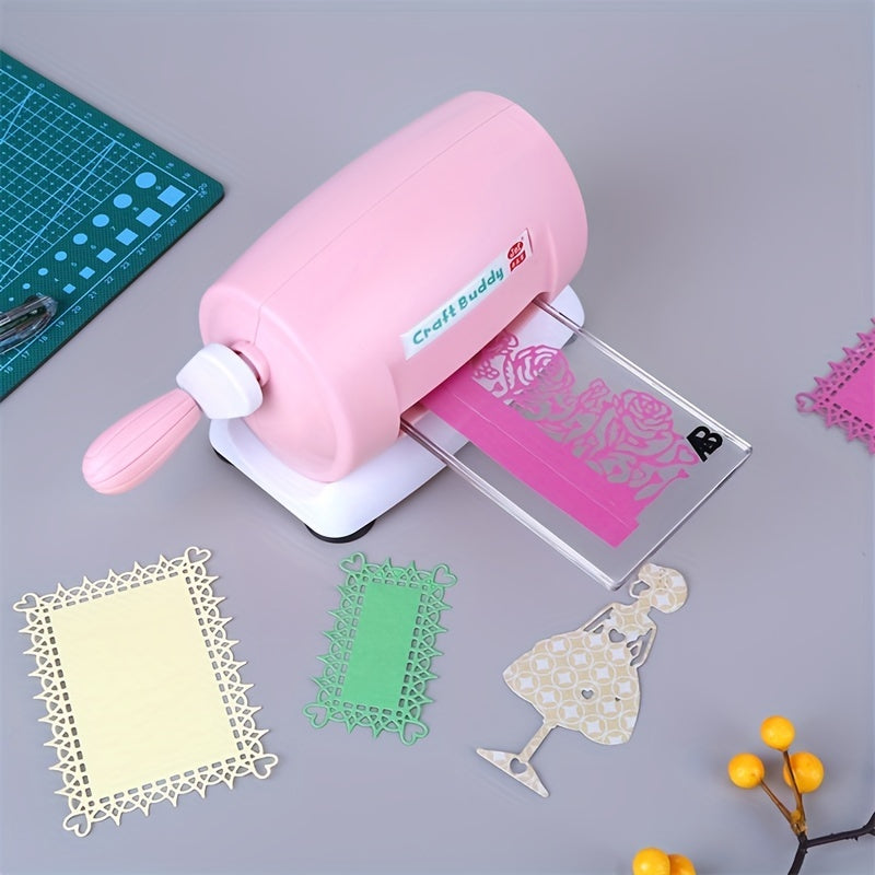 Practical DIY Plastic Paper Cutting Embossing Machine - Creative Craft Buddy Die-Cut Machine for Craft Scrapbooking Album Cutting Tools