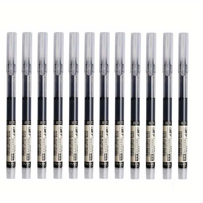 12-Pack Quick-Dry Smooth Rollerball Pens