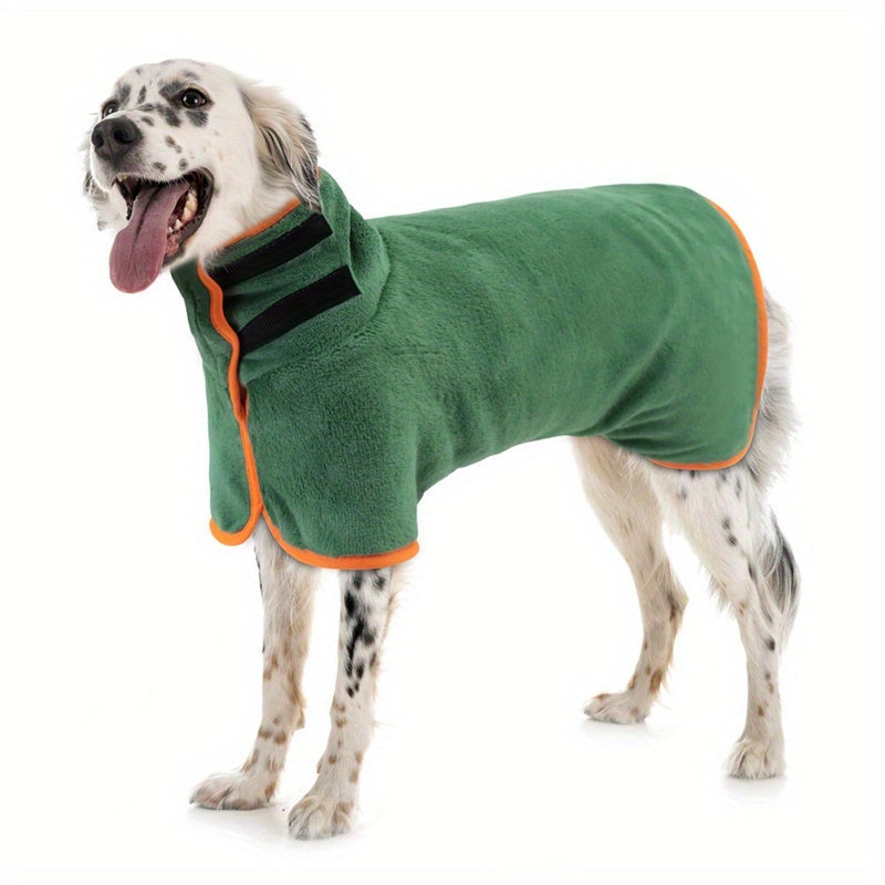 Super Absorbent Hooded Pet Towel – Fast-Drying, Cozy Comfort