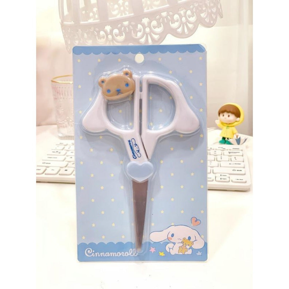 1pc Sanrio Kuromi, Cinnamoroll, My Melody Scissors - Cute Anime with Character Designs, Sharp Blades for Office, Crafting - Gift for Fans, Supplies, Crafting Tools, Sturdy Construction, Decorative