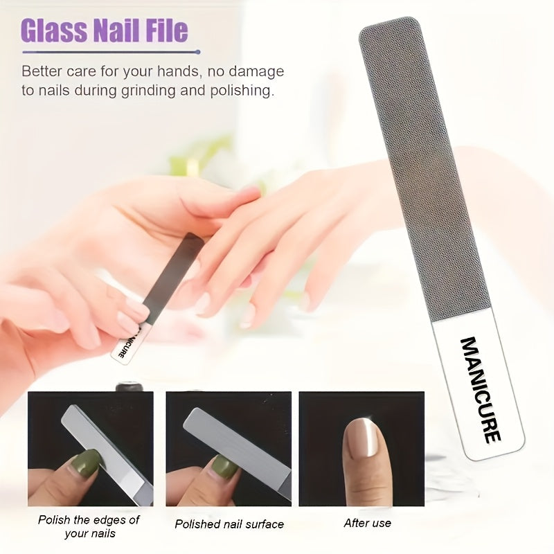 (3 Colours Available) 16pcs Premium Stainless Steel Manicure And Pedicure