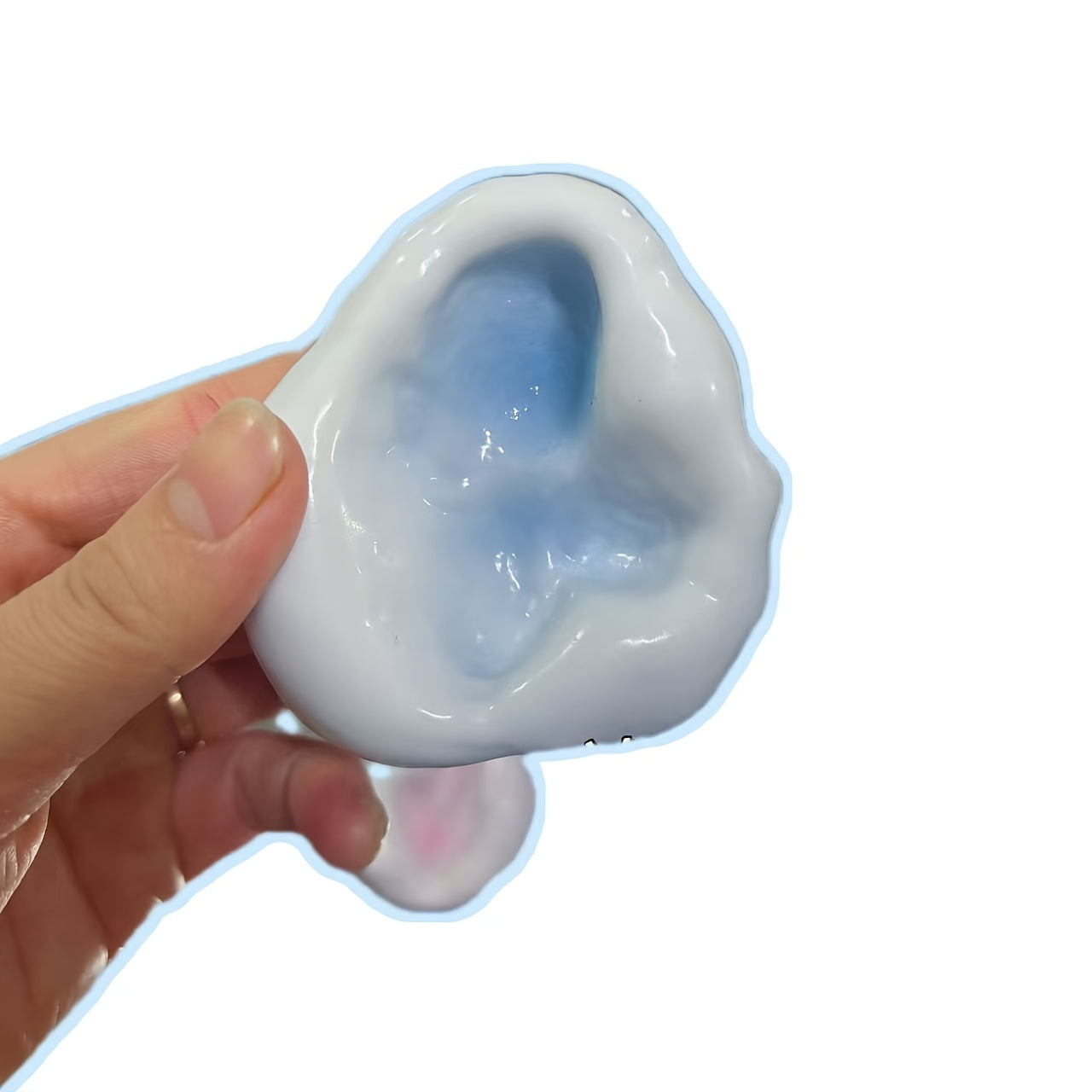 Squishy Fluid Ice Skin Jelly Ball Toy - Soft, Slow-Rolling | Perfect for Christmas, Parties - Vibrant Mixed Colors, Ideal Stocking Stuffer