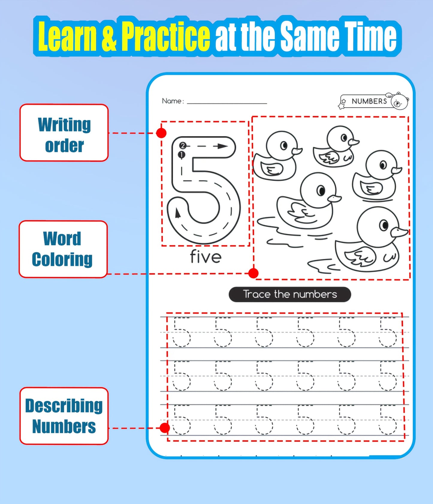 28-page childrens math workbooks for preschoolers