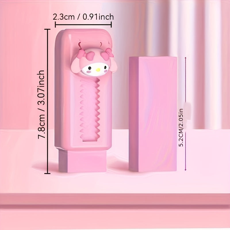 Sanrio 5pcs Character Eraser Set