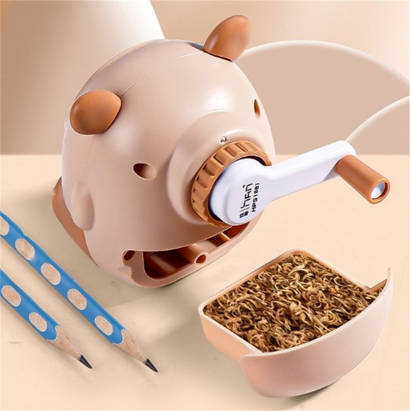 Creative Kawaii Capybara Pencil Sharpener | Stationery Item for School And Office | Measuring 80*80*100Mm, from Korea