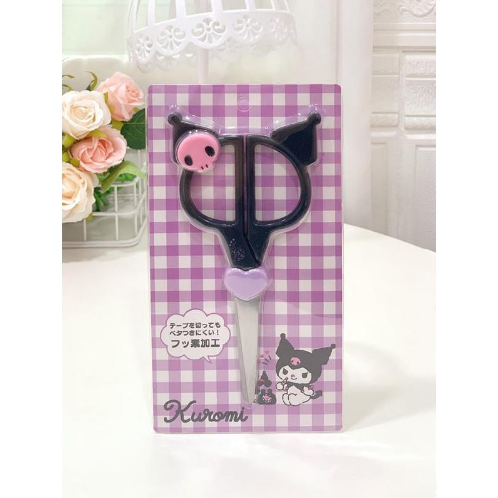 1pc Sanrio Kuromi, Cinnamoroll, My Melody Scissors - Cute Anime with Character Designs, Sharp Blades for Office, Crafting - Gift for Fans, Supplies, Crafting Tools, Sturdy Construction, Decorative