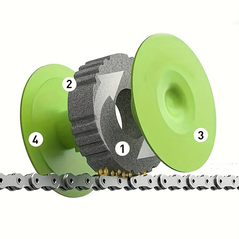 1pc Portable Bike Chain Oiler Tool - Effortless Maintenance with Anti-Rust Lubricant, Green PP Material, Ideal for All-Weather Use, Bike Maintenance Essentials | Green Plastic Oiler | Durable Plastic Oiler
