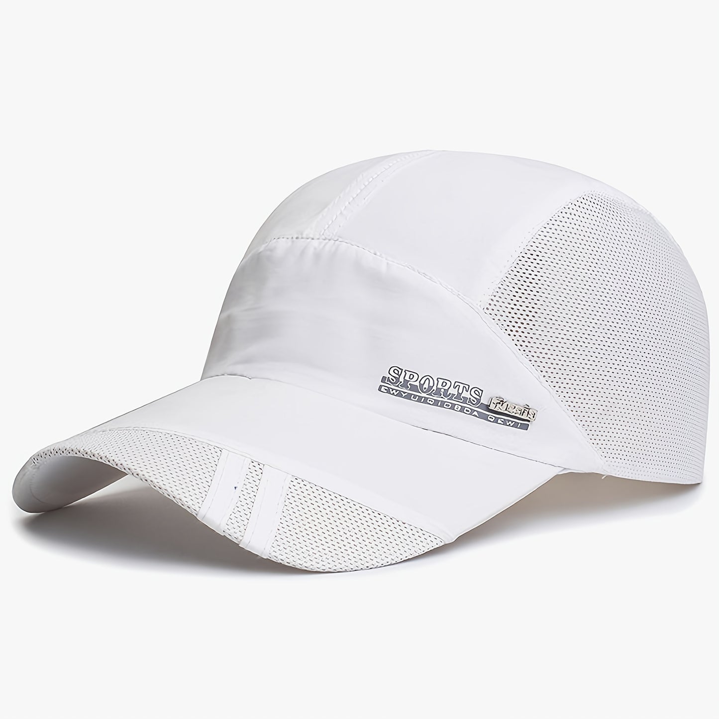 Men's Spring/Summer Lightweight Breathable Outdoor Casual Fishing Duckbill Cap Quick-Dry Thin Sports Baseball Hat
