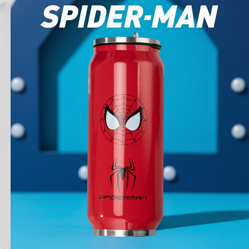 Spider-Man Themed Stainless Steel Insulated Bottle