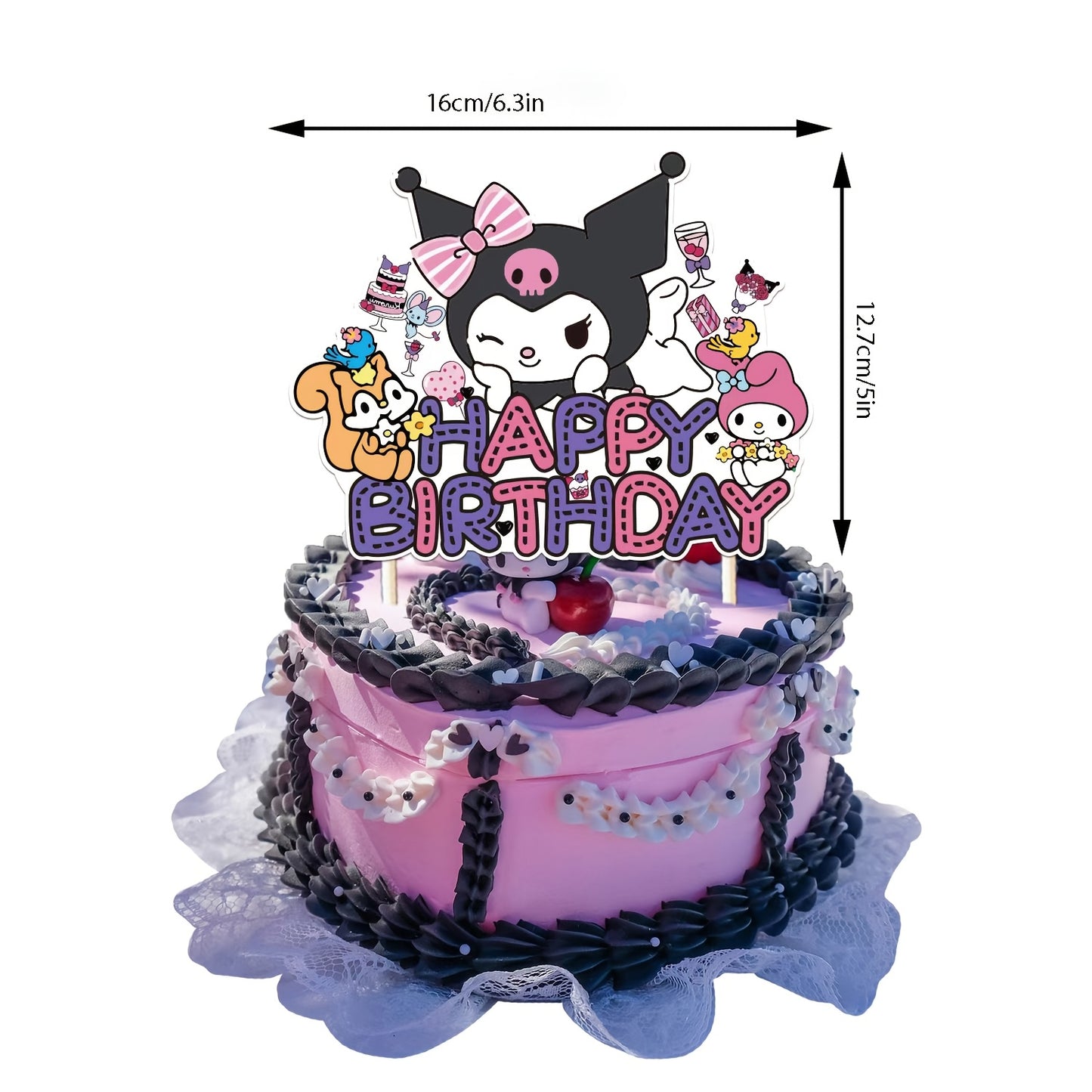 [Sanrio Party] Sanrio Princess Birthday Party Decorations Kit | Universal Fit for Birthday, Graduation Party