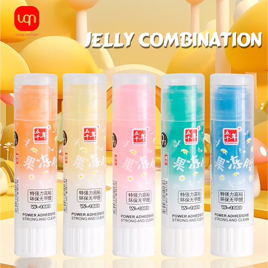 3pcs High Viscosity Color Jelly Glue