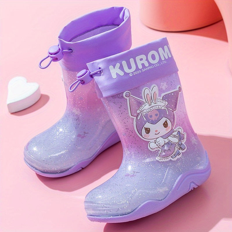 Girls' Wearable and Discreet Waterproof Boots