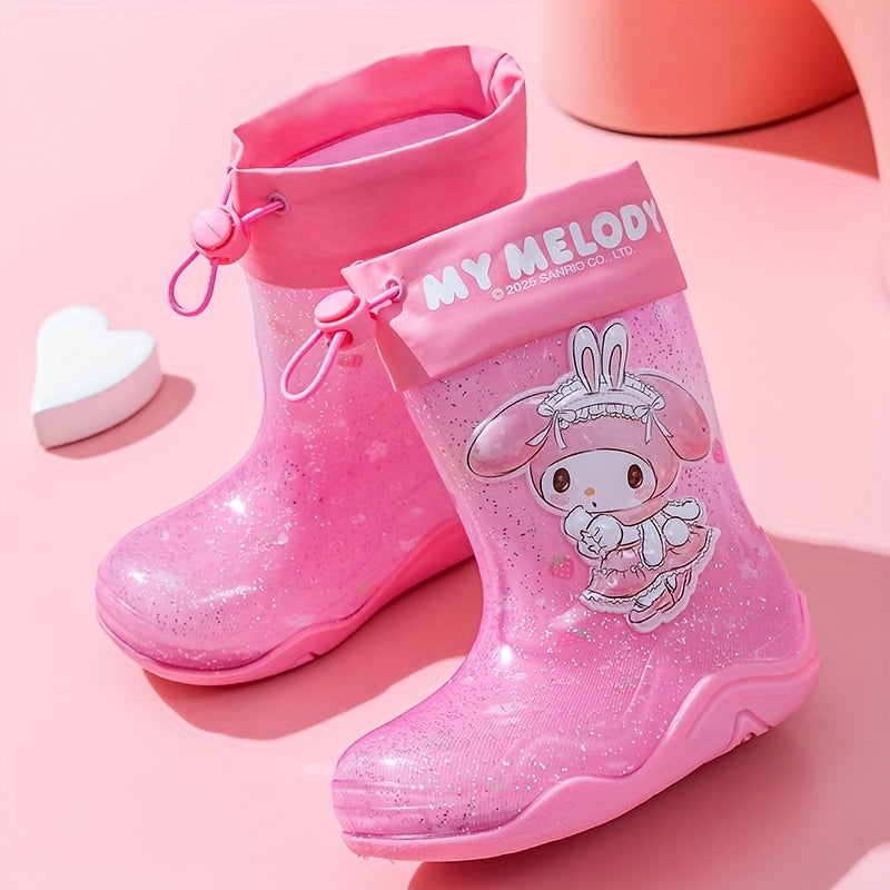 Girls' Wearable and Discreet Waterproof Boots