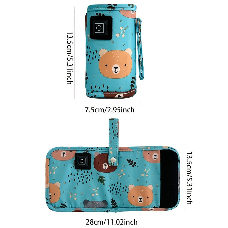 2-in-1 USB Powered Portable Milk Warmer and Insulated Bag