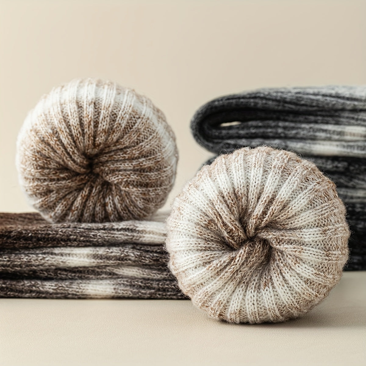 3 Pairs Women'S Thickened Leg Warmers