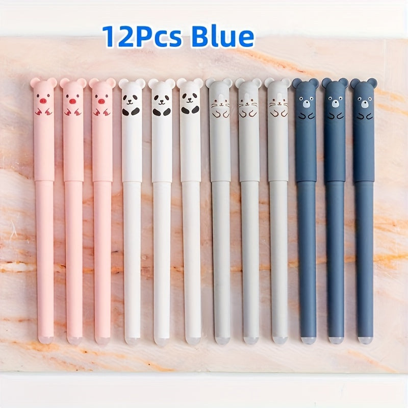 12 Pack Erasable Gel Rollerball Pens