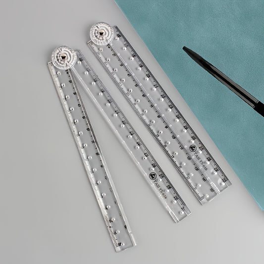 Shatterproof Transparent Folding Ruler