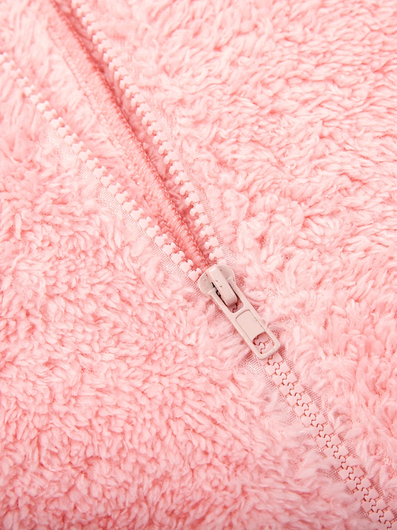 Women's Plush Fleece Pajama Jumpsuit - Hooded, Zip-Up, Easy-Care,