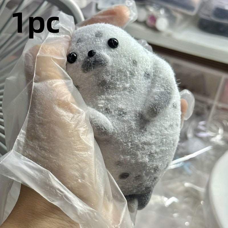 [Holiday Seal Toy] Perfect Holiday Gift Seal Squeeze Toy | Desktop Decoration, Birthday Present