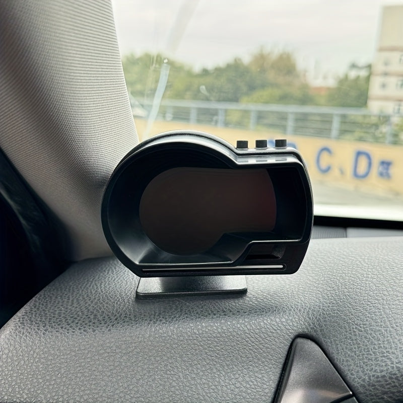 New OBD Smart Gauge Alarm Ambient Light Clear Trouble Code Speedometer OBD2 Gauge with Adjustable Bracket
