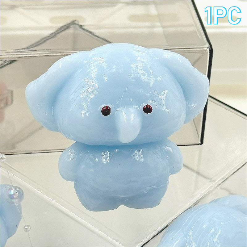 Adorable simulated creative little animal squishy toy, soft slow-rebound sensory plaything, perfect as birthday gift, party decoration/gift, or holiday surprise, high-end squishable toy