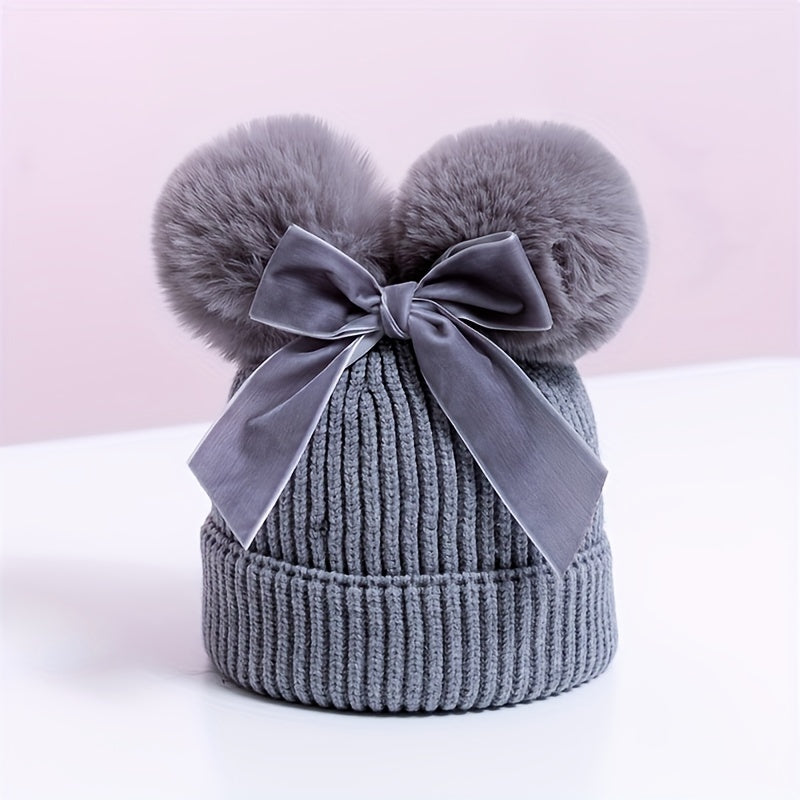 Winter Knit Hat for Toddlers and Kids