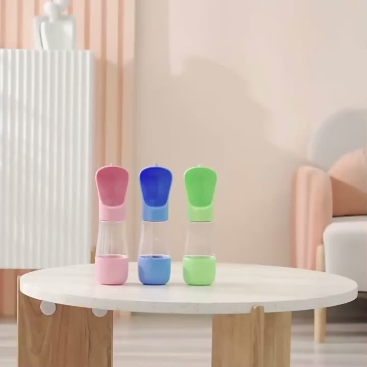 [Portable Dog Water] Portable Dog Water Bottle - Pet Water Cup - Outdoor Travel Cup Drinking Cup Feeding Water Dispenser - Water and Food Cup Supplies