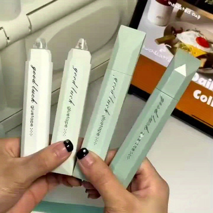4pcs 360° Rotating Double-Sided Dot Glue pen Tape