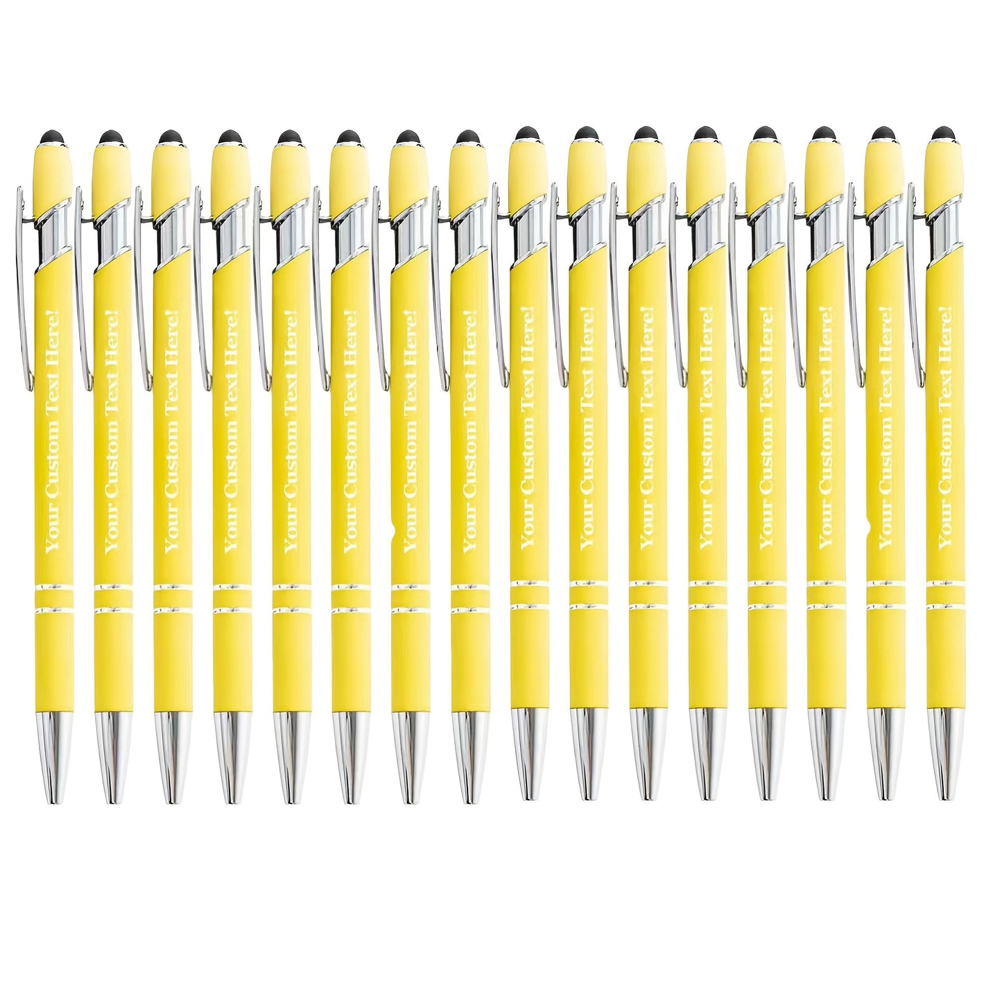 8pcs/16pcs/24pcs Round Metal Retractable Ballpoint Pen Set | Smooth Writing Experience, Medium Tip, Suitable for Office, School, Diary and Art Projects, with Personalized Touch
