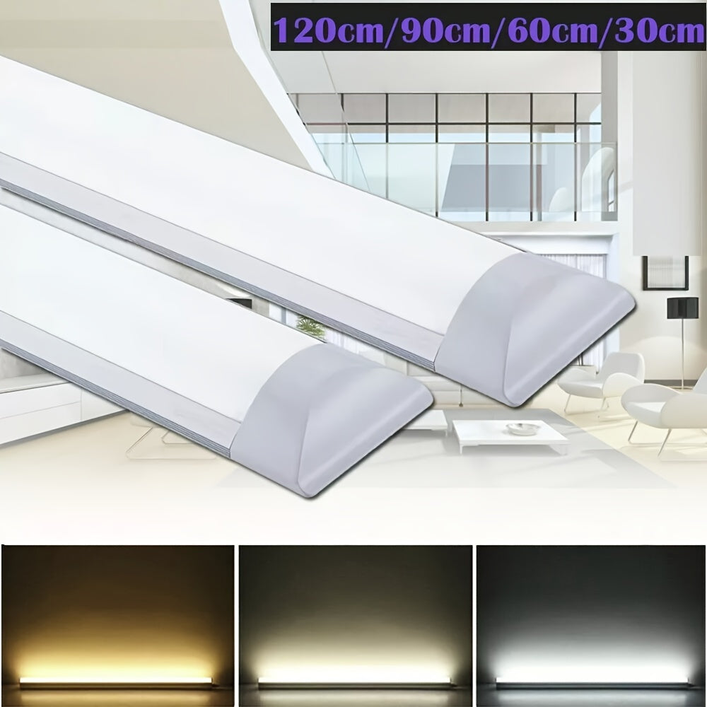 10-PACK 4-PACK 2-PACK 1-PACK 30.48cm 60.96cm 91.44cm 121.92cm 152.4cm LED Strip Lights Batten Tube Light Garage Workshop Ceiling Lamp Garage Ceiling Fixture