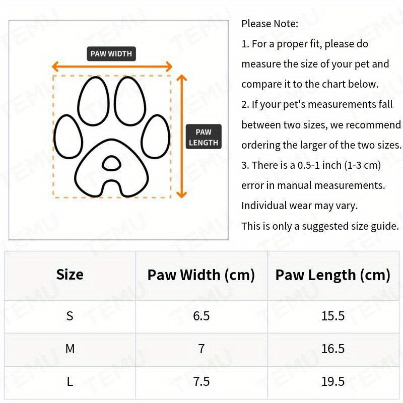 Anti-slip, Dog, Socks, Adjustable, Paw, Protector, Indoor, Black