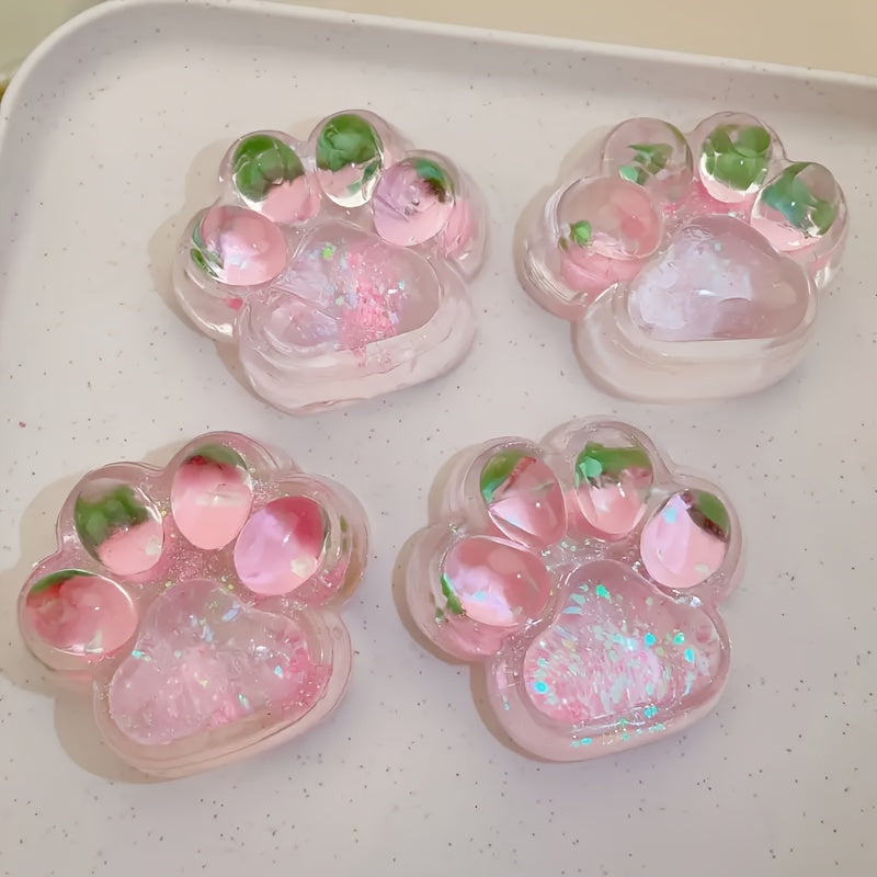 [Relax Toy] Colorful Silicone Nenuole Relax Toy | Strawberry Cat Claw Mud Texture