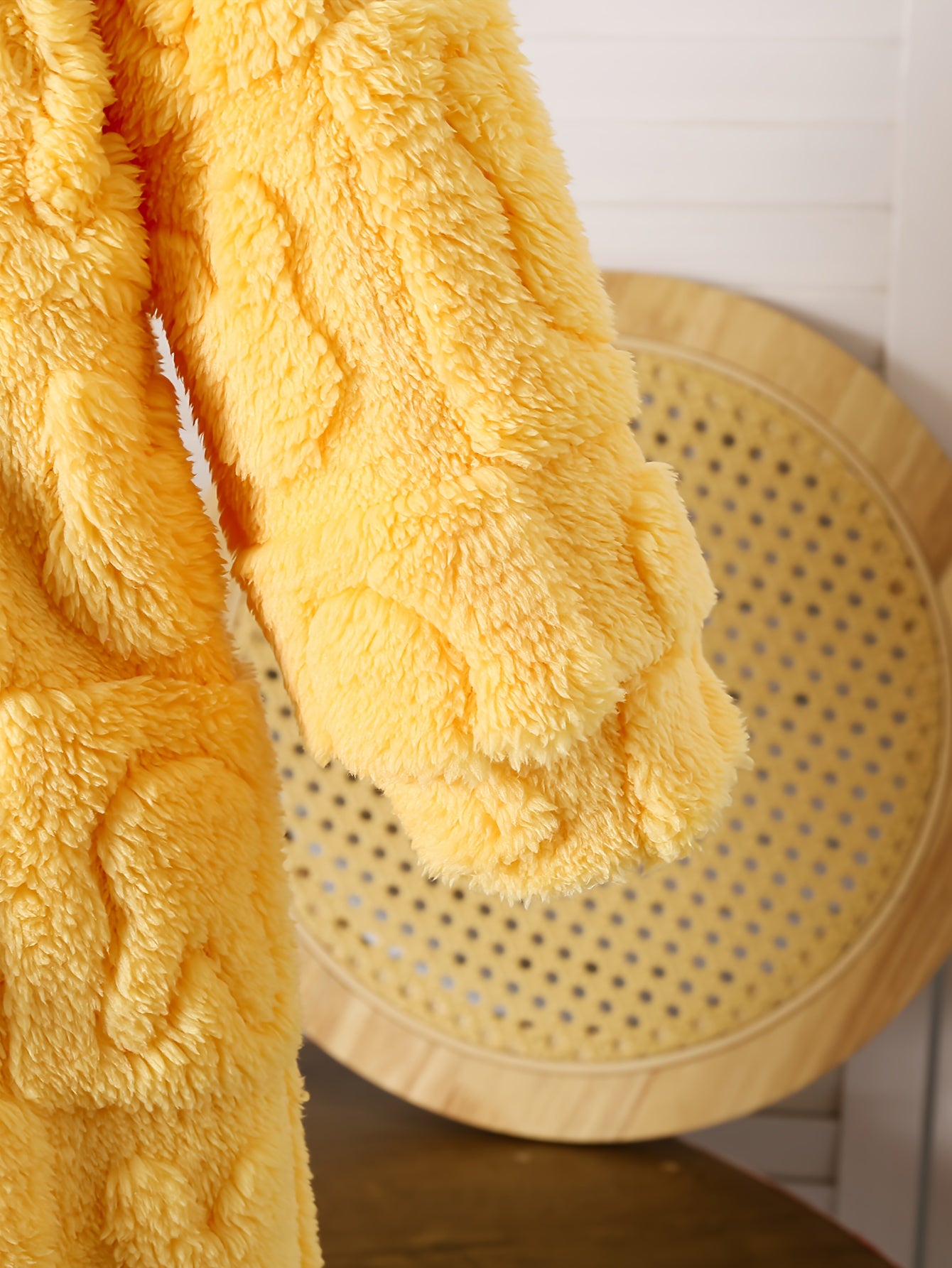 Girls' Plush Rabbit Coat Dress with Fluffy Collar & Bow - Cozy Winter Warmth,.