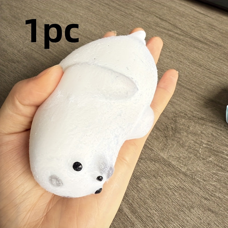[Holiday Seal Toy] Perfect Holiday Gift Seal Squeeze Toy | Desktop Decoration, Birthday Present