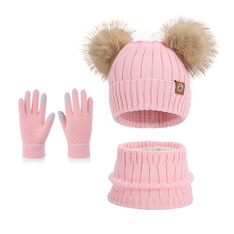 2pcs Winter Knit Set
