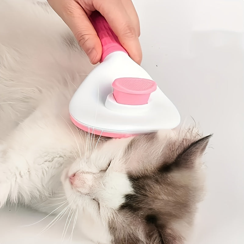 One-Button Pet Hair Removal Comb for Dogs/Cats